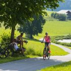 Web Kaiserwinkl Urlaub Aktivitaeten Walchsee Sommer Sommerlandschaft Radfahren 1
